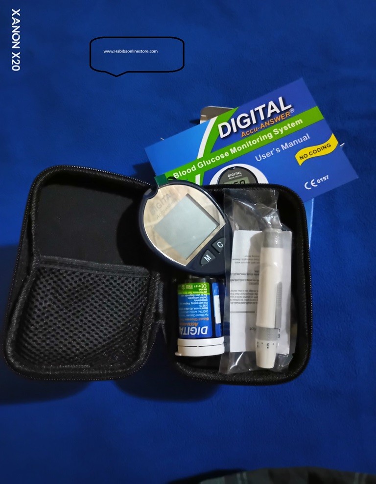 Digital Accu Answer Diabetes Monitoring Machine