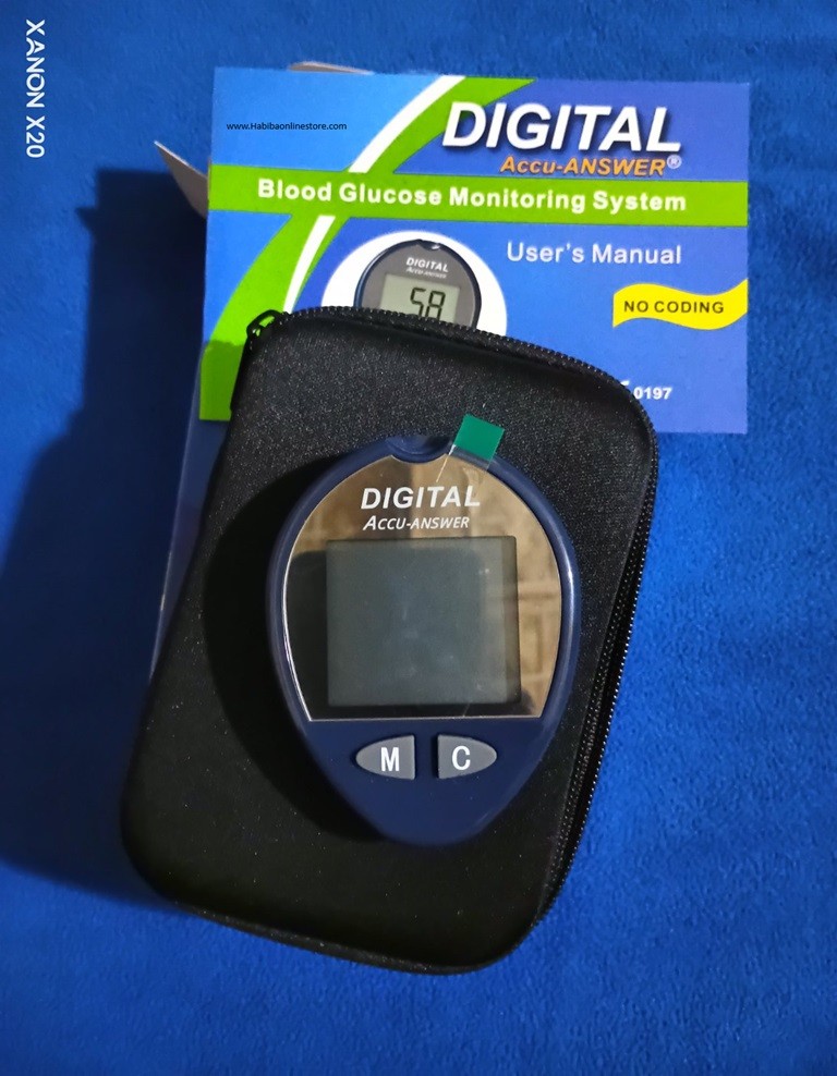Digital Accu Answer Diabetes Monitoring Machine
